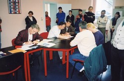 Dépouillement élections présidentielles 2002
