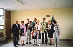 Inauguration de la salle Christiane Laurillard 24 juin 2000